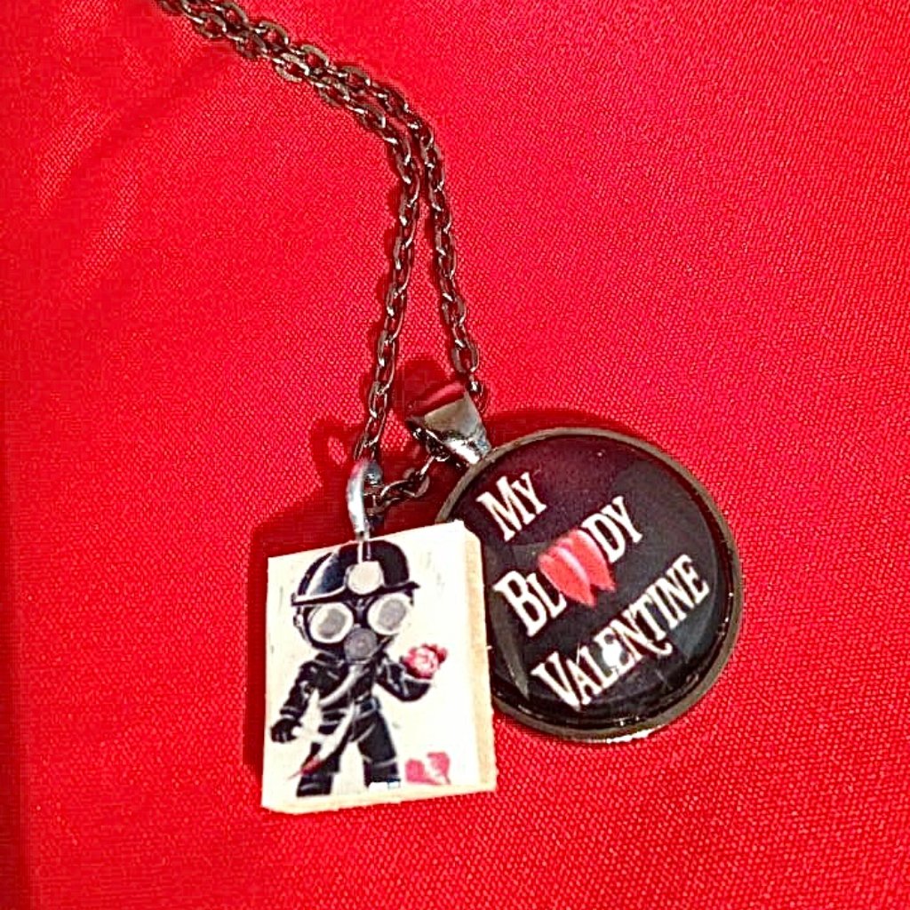 My Bloody Valentine Charm Necklace